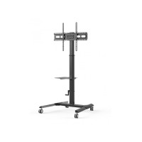 Produktbild för TECHly vagn - för LCD-TV - with shelf - svart