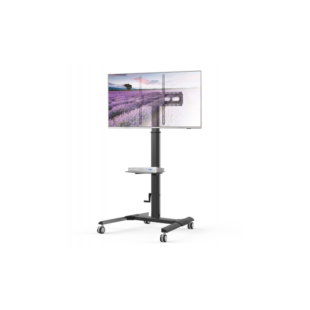 Produktbild för TECHly vagn - för LCD-TV - with shelf - svart