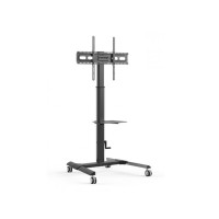 Produktbild för TECHly vagn - för LCD-TV - with shelf - svart