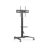 Produktbild för TECHly vagn - för LCD-TV - with shelf - svart