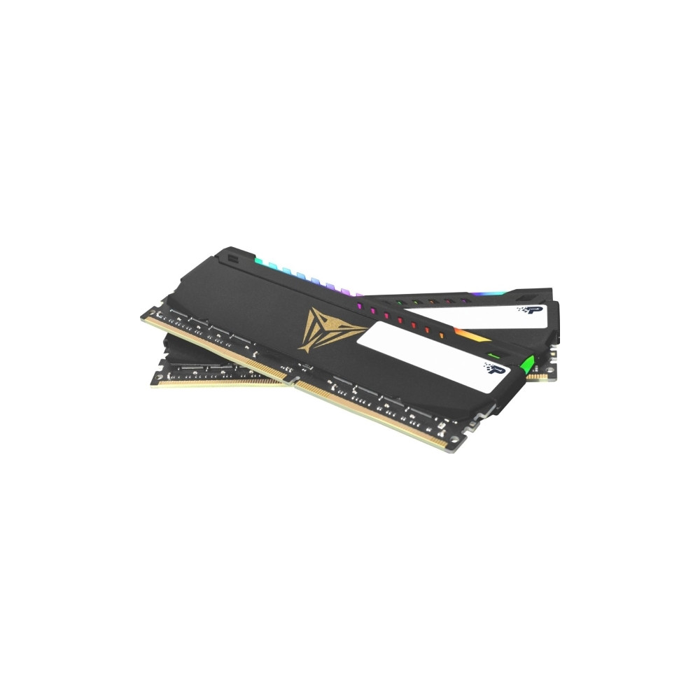 Produktbild för Patriot Viper Steel RGB - DDR4 - sats - 32 GB: 2 x 16 GB - DIMM 288-pin / PC4-28800 - ej buffrad