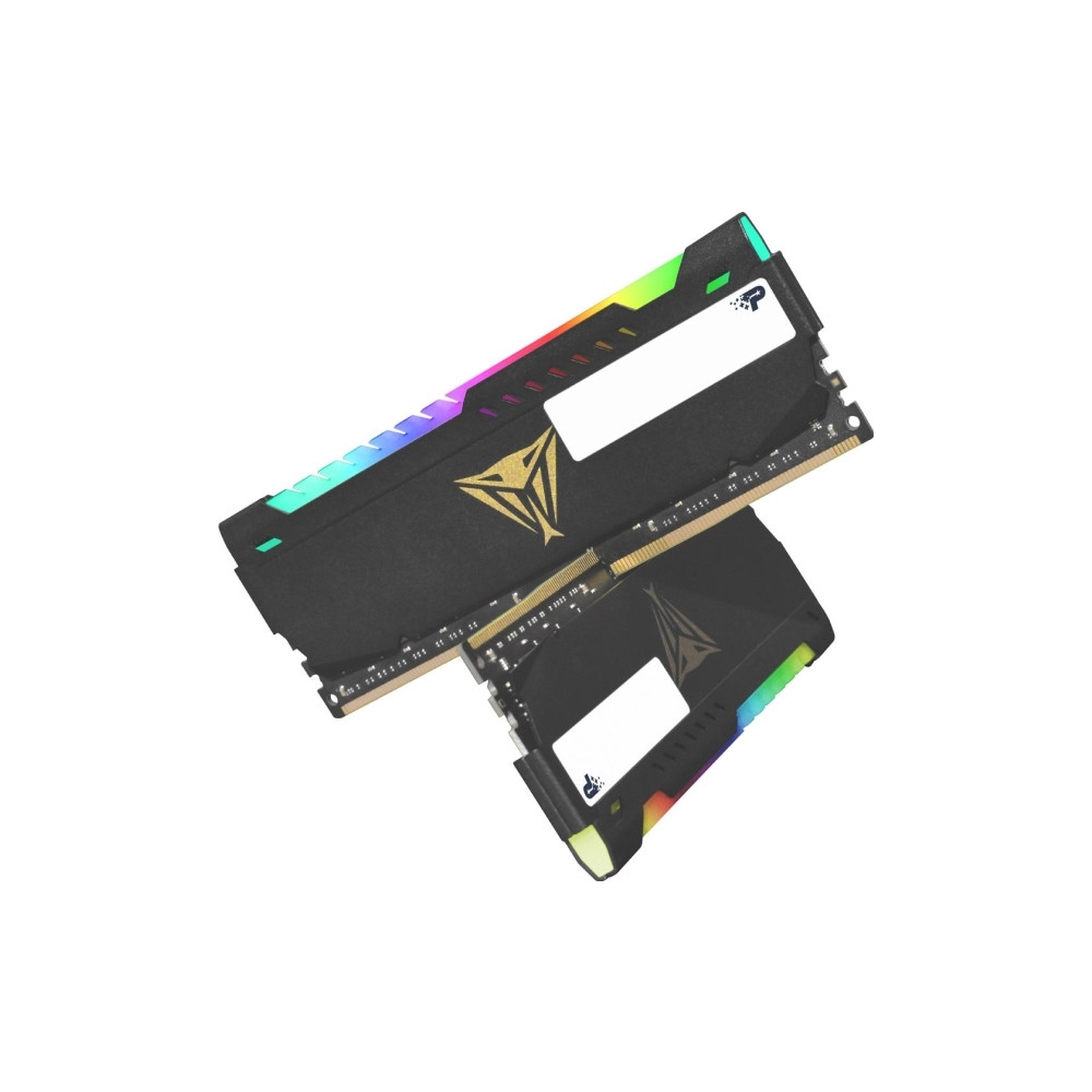 Produktbild för Patriot Viper Steel RGB - DDR4 - sats - 32 GB: 2 x 16 GB - DIMM 288-pin / PC4-28800 - ej buffrad