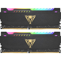 Produktbild för Patriot Viper Steel RGB - DDR4 - sats - 32 GB: 2 x 16 GB - DIMM 288-pin / PC4-28800 - ej buffrad