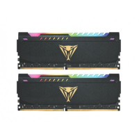 Produktbild för Patriot Viper Steel RGB - DDR4 - sats - 32 GB: 2 x 16 GB - DIMM 288-pin / PC4-28800 - ej buffrad