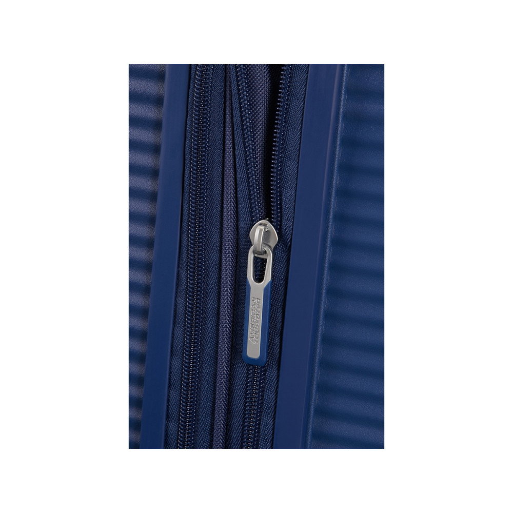 Produktbild för American Tourister Soundbox, Spinner, Blå, Polypropylen (PP)...