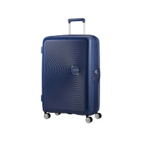 Produktbild för American Tourister Soundbox, Spinner, Blå, Polypropylen (PP)...