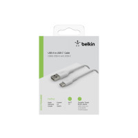 Produktbild för Belkin BoostCharge - USB typ C-kabel - USB-C till USB - 2 m