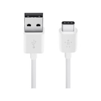 Produktbild för Belkin BoostCharge - USB typ C-kabel - USB-C till USB - 2 m