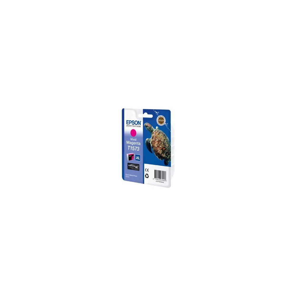 Produktbild för Epson T1573 - intensiv magenta - original - bläckpatron