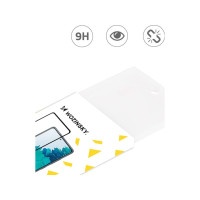 Produktbild för Härdat glas med full glue för hela skärmen till Samsung Gala...