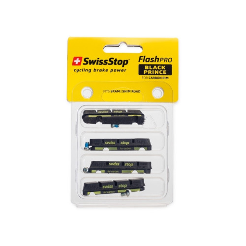 Swissstop SWISSSTOP bromsbeläggs-inlägg FlashPro Black Prince Carbon f...