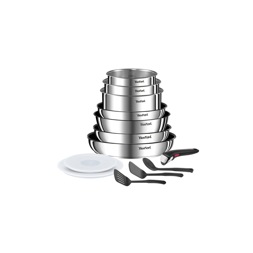Produktbild för Tefal Ingenio L897DS04, Blandat set, Rostfritt stål, Rostfri...