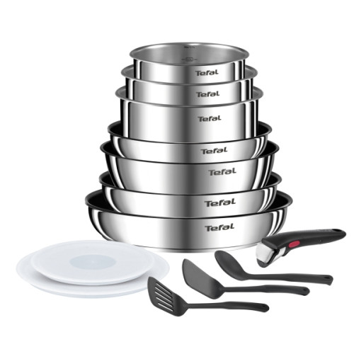 Tefal Tefal Ingenio L897DS04, Blandat set, Rostfritt stål, Rostfri...