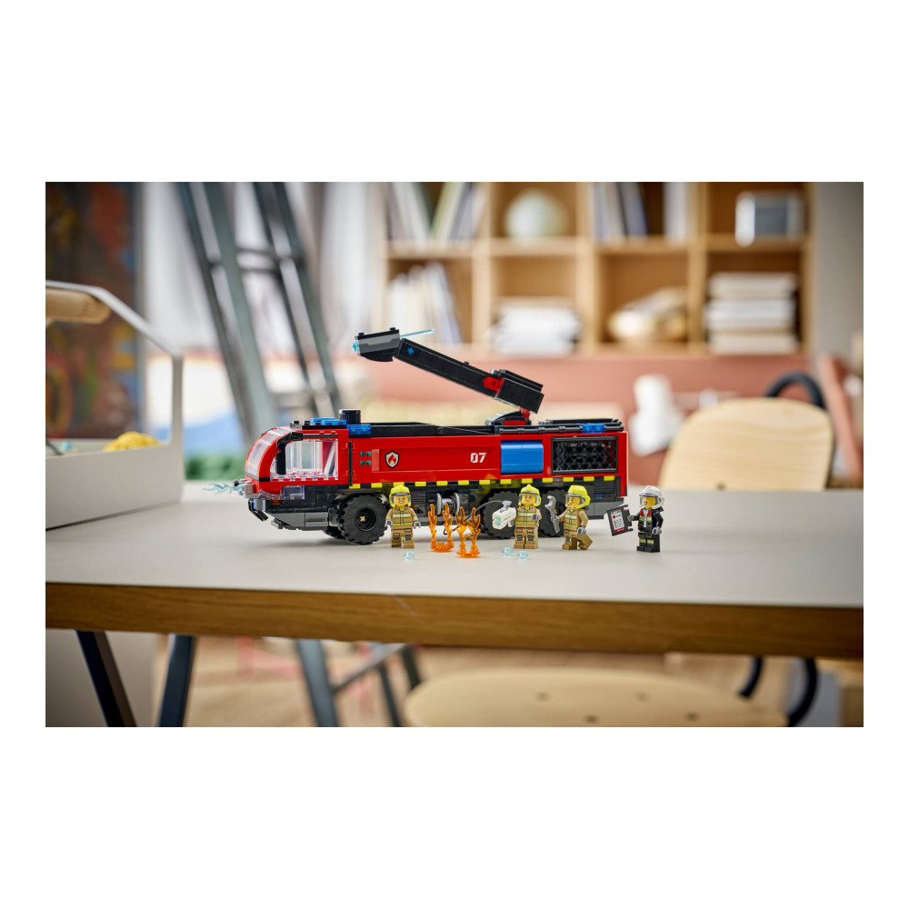 Produktbild för LEGO City 60499 - Flygplatsbrandbil - byggsats