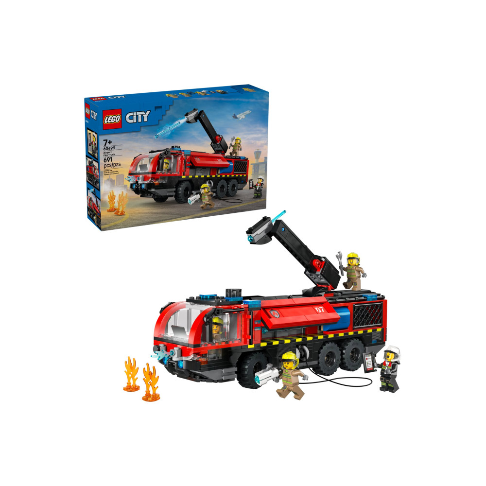 Produktbild för LEGO City 60499 - Flygplatsbrandbil - byggsats