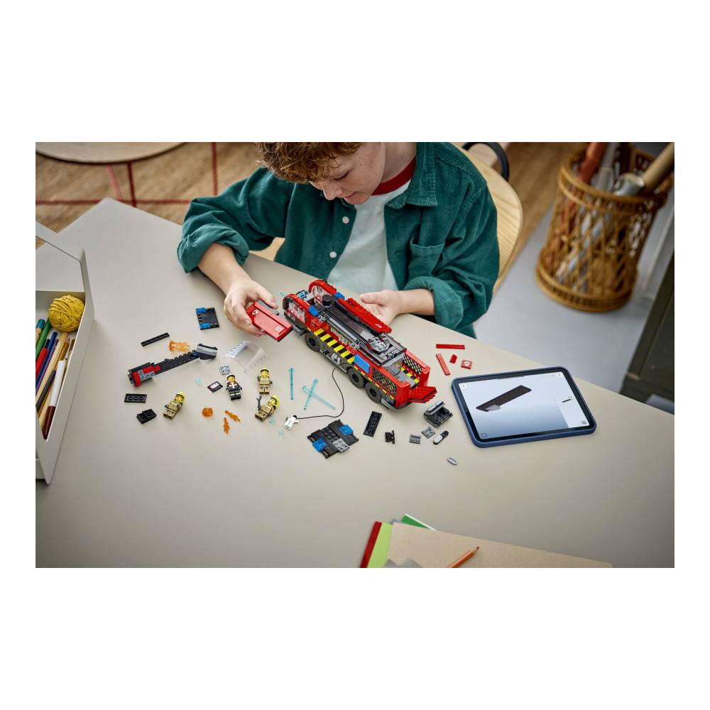 Produktbild för LEGO City 60499 - Flygplatsbrandbil - byggsats