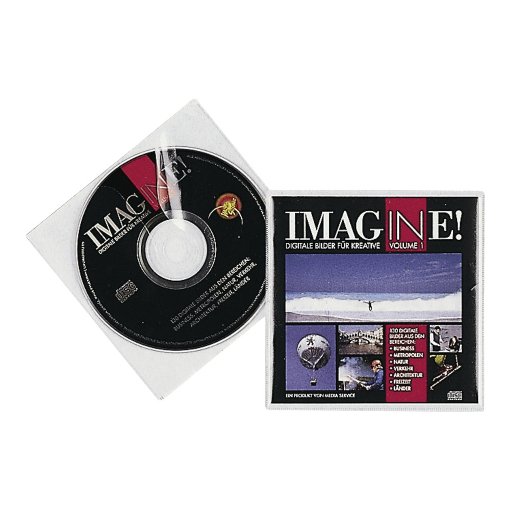 Produktbild för Durable CD COVER Pocket - CD-fodral
