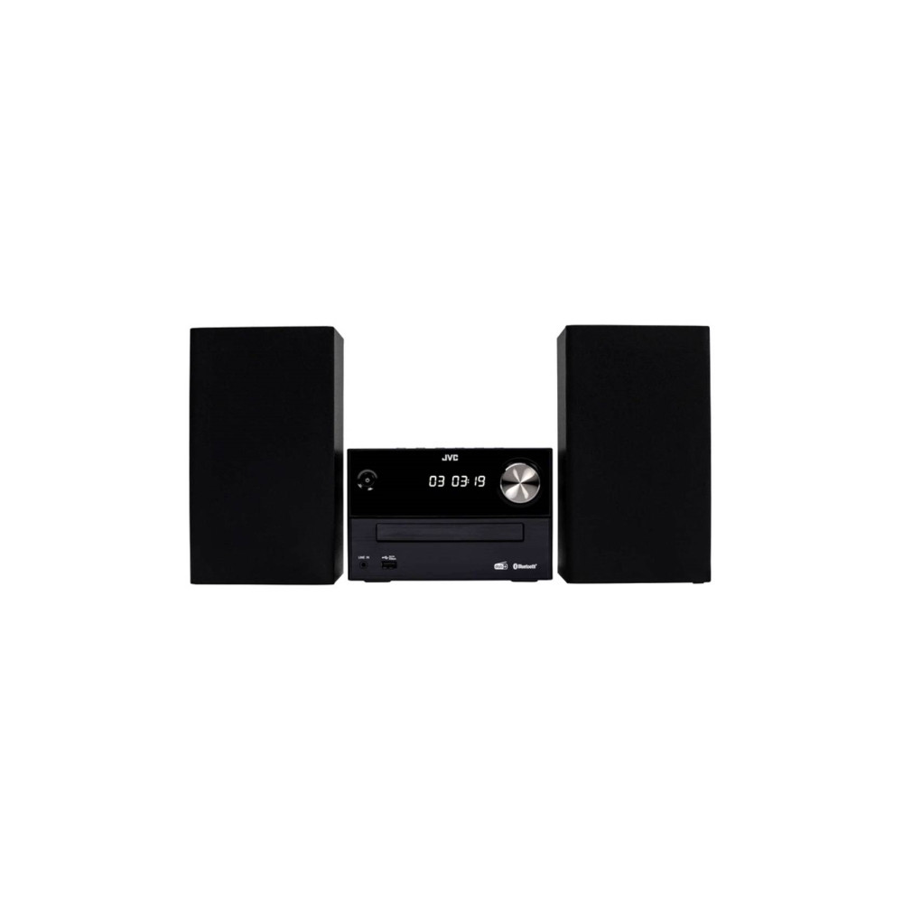 Produktbild för JVC UX-C25DAB, Hemmaljud mikrosystem, Svart, 1 diskar, 14 W,...
