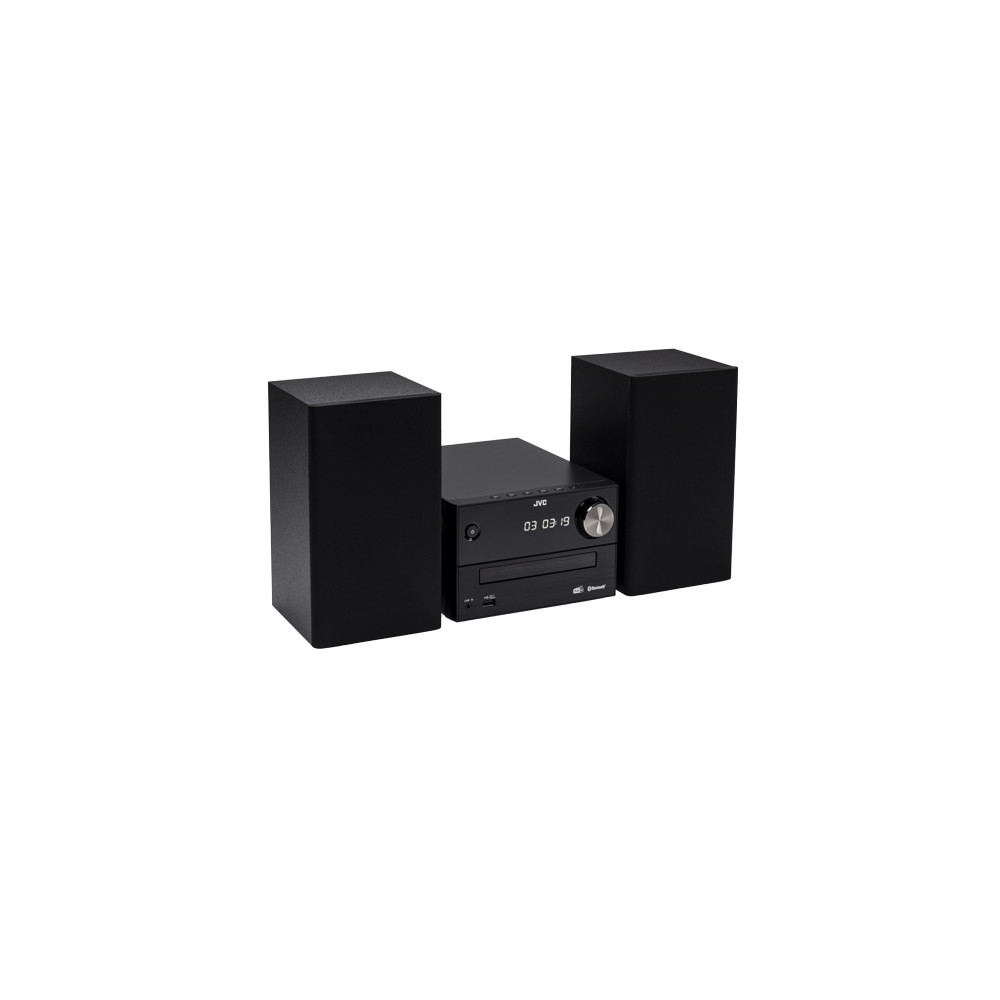 Produktbild för JVC UX-C25DAB, Hemmaljud mikrosystem, Svart, 1 diskar, 14 W,...