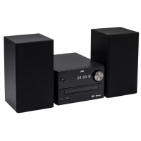 Produktbild för JVC UX-C25DAB, Hemmaljud mikrosystem, Svart, 1 diskar, 14 W,...