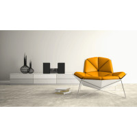 Produktbild för JVC UX-C25DAB, Hemmaljud mikrosystem, Svart, 1 diskar, 14 W,...