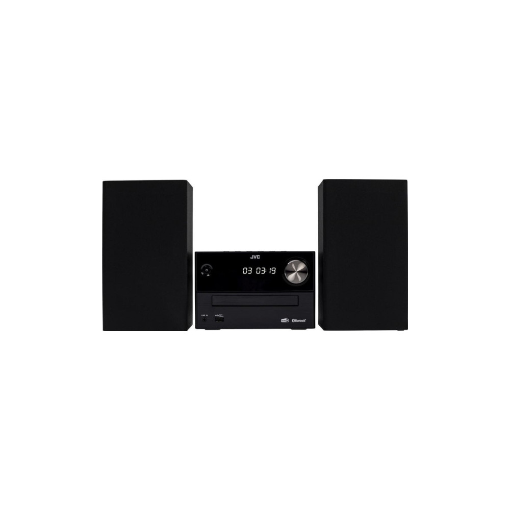 Produktbild för JVC UX-C25DAB, Hemmaljud mikrosystem, Svart, 1 diskar, 14 W,...