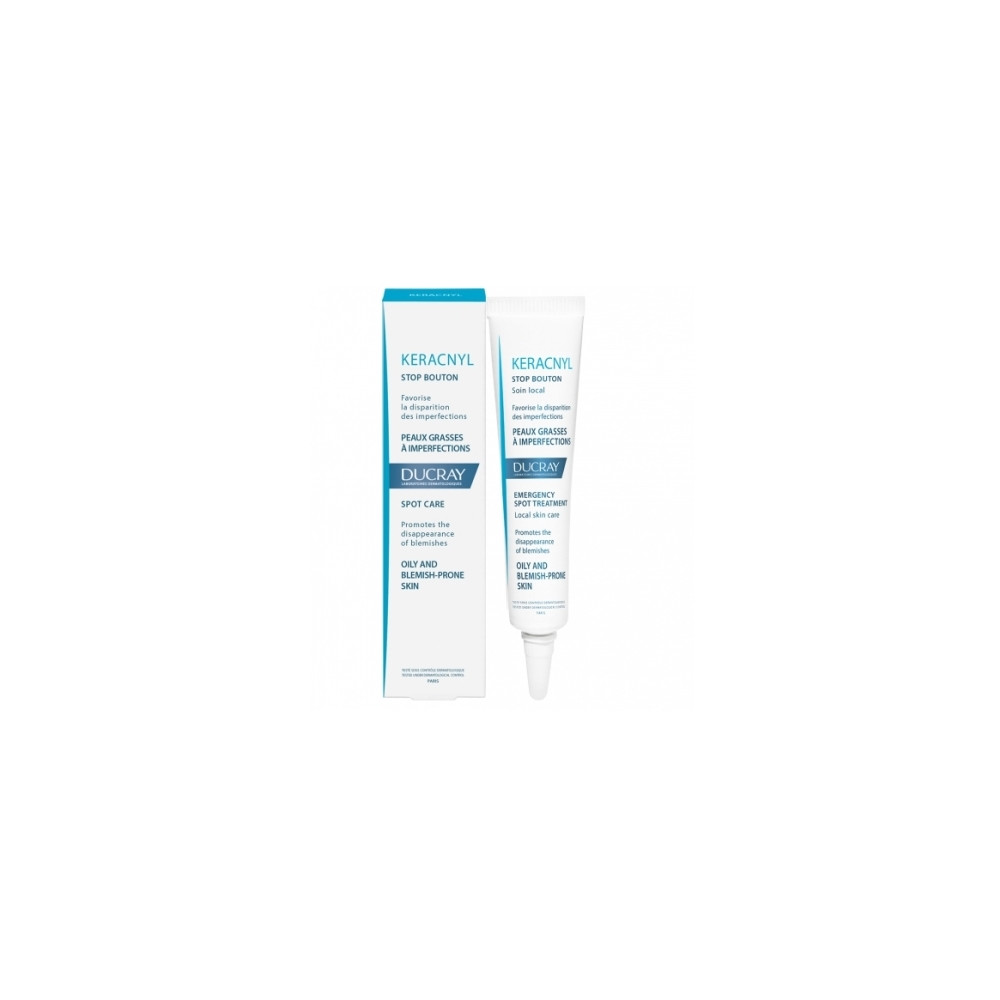 Produktbild för Ducray Keracnyl Spot Care torkande gel