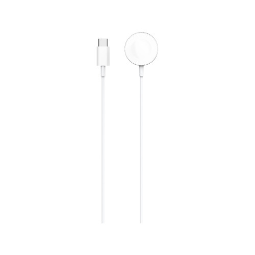Wave Wave Qi laddningskabel med magnet för Apple Watch, vit/silve...