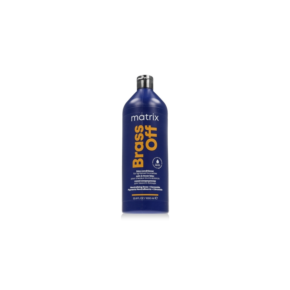 Produktbild för Matrix Brass Off Colour Protecting Blue Toning Conditioner f...
