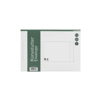 Produktbild för Kuverter C5P 80g Peel & Seal 162x229 mm hvid