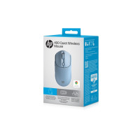 Produktbild för HP 410 - mus - tyst - Bluetooth - blå