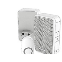 Produktbild för DC311NP2 trådlös dörrklocka kit plug-in 230V 150 meter 4 ton...