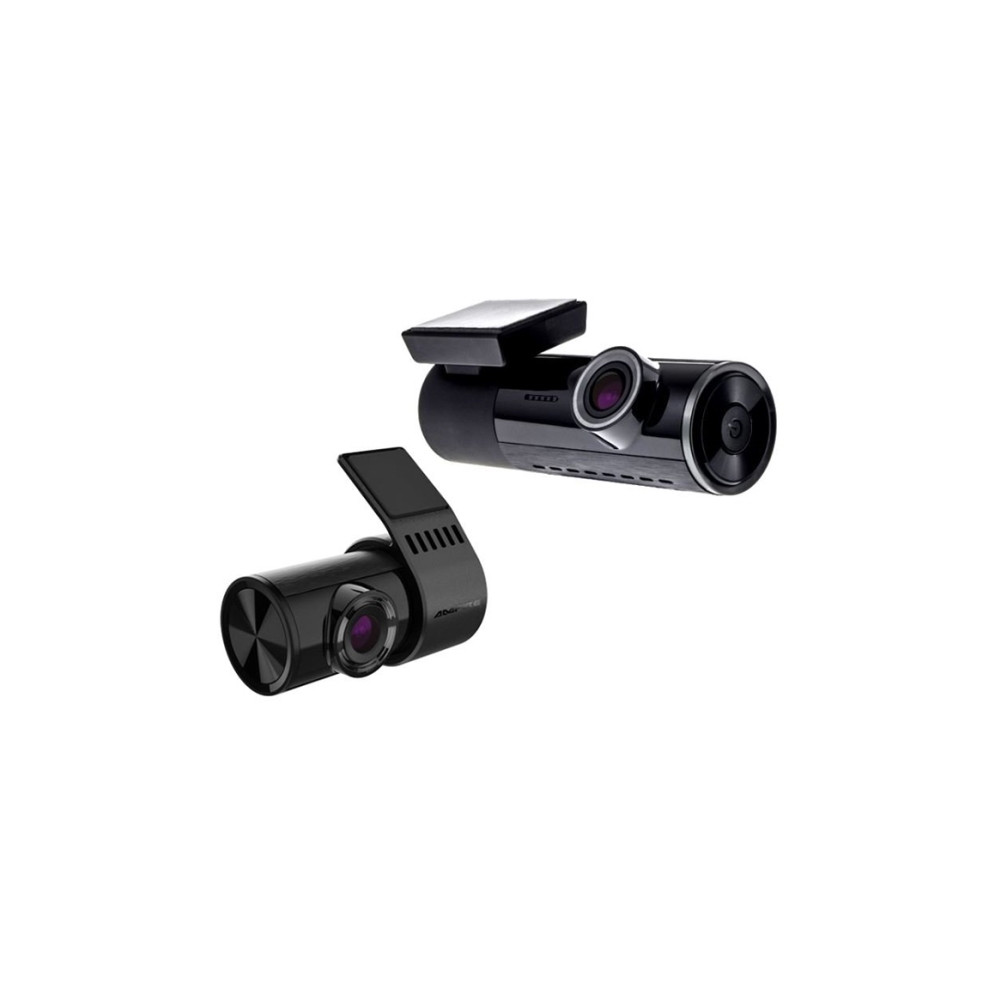 Produktbild för Ampire 12V+24V backspegel-/dashcam-set (fram+bak) 2K (QUAD-H...