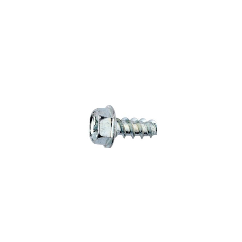 Produktbild för NKT ventilationsskruv 4,2x13 mm, sexkantshuvud m. fläns, ven...