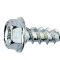 Produktbild för NKT ventilationsskruv 4,2x13 mm, sexkantshuvud m. fläns, ven...