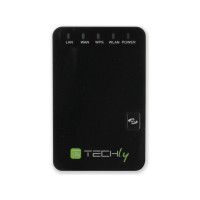 Produktbild för TECHly Wall Plug Wireless Router 300N Wall Repeater2 - trådlös router - Wi-Fi - vägginsticksbar