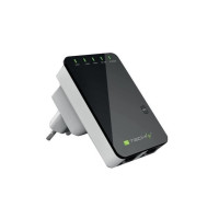Produktbild för TECHly Wall Plug Wireless Router 300N Wall Repeater2 - trådlös router - Wi-Fi - vägginsticksbar