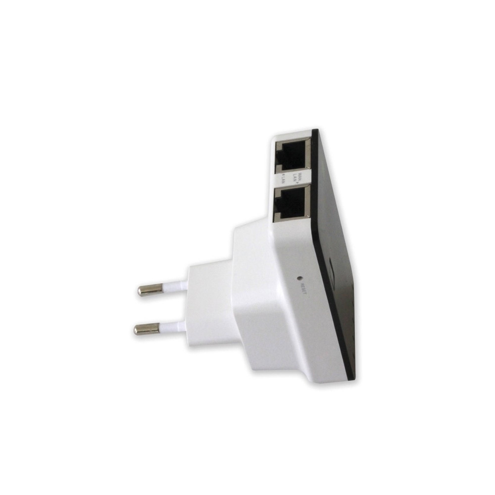 Produktbild för TECHly Wall Plug Wireless Router 300N Wall Repeater2 - trådlös router - Wi-Fi - vägginsticksbar