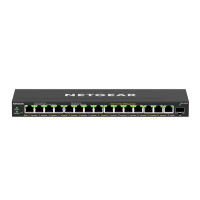 Produktbild för NETGEAR Plus GS316EPP - switch - 16 portar - Administrerad