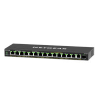 Produktbild för NETGEAR Plus GS316EPP - switch - 16 portar - Administrerad