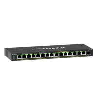 Produktbild för NETGEAR Plus GS316EPP - switch - 16 portar - Administrerad