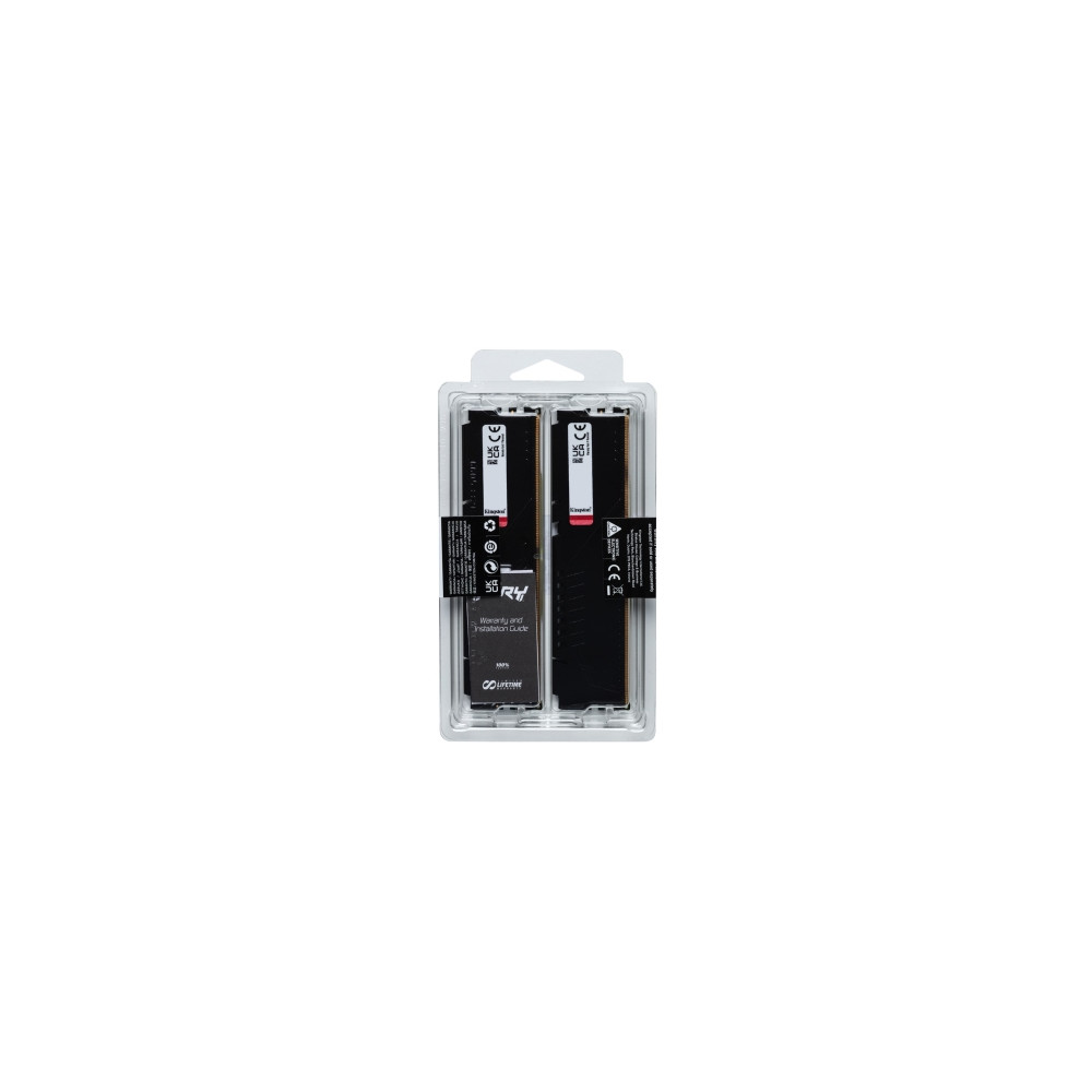 Produktbild för Kingston FURY Beast - DDR5 - sats - 64 GB: 2 x 32 GB - DIMM 288-pin / PC5-44800 - ej buffrad