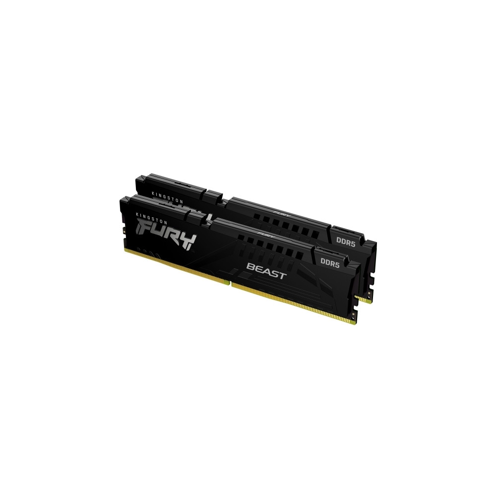 Produktbild för Kingston FURY Beast - DDR5 - sats - 64 GB: 2 x 32 GB - DIMM 288-pin / PC5-44800 - ej buffrad
