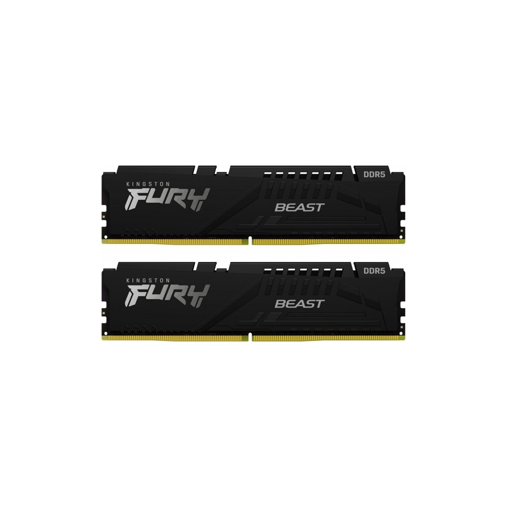 Produktbild för Kingston FURY Beast - DDR5 - sats - 64 GB: 2 x 32 GB - DIMM 288-pin / PC5-44800 - ej buffrad