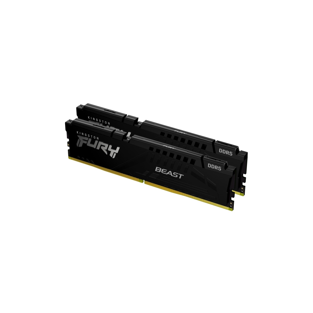 Produktbild för Kingston FURY Beast - DDR5 - sats - 64 GB: 2 x 32 GB - DIMM 288-pin / PC5-44800 - ej buffrad