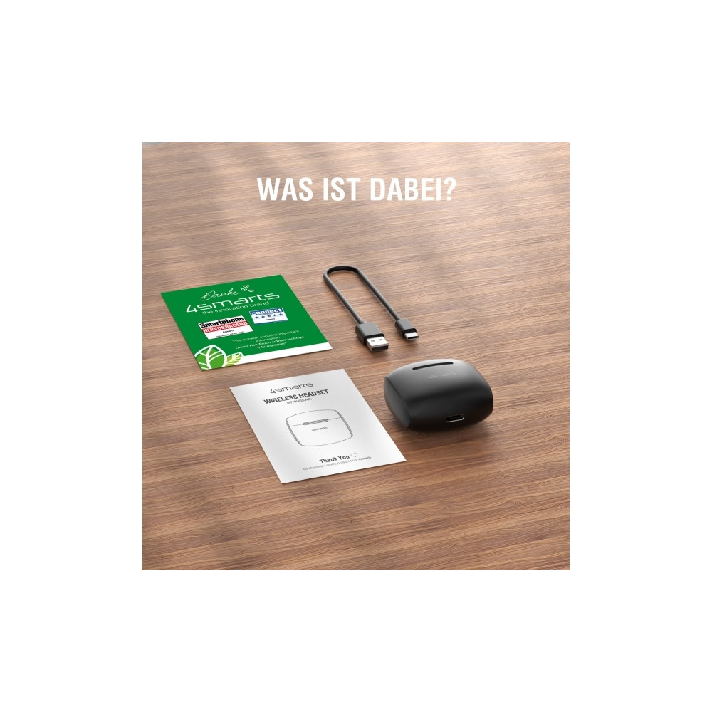 Produktbild för 4smarts SkyBuds Air, True Wireless Stereo (TWS), Samtal/musi...