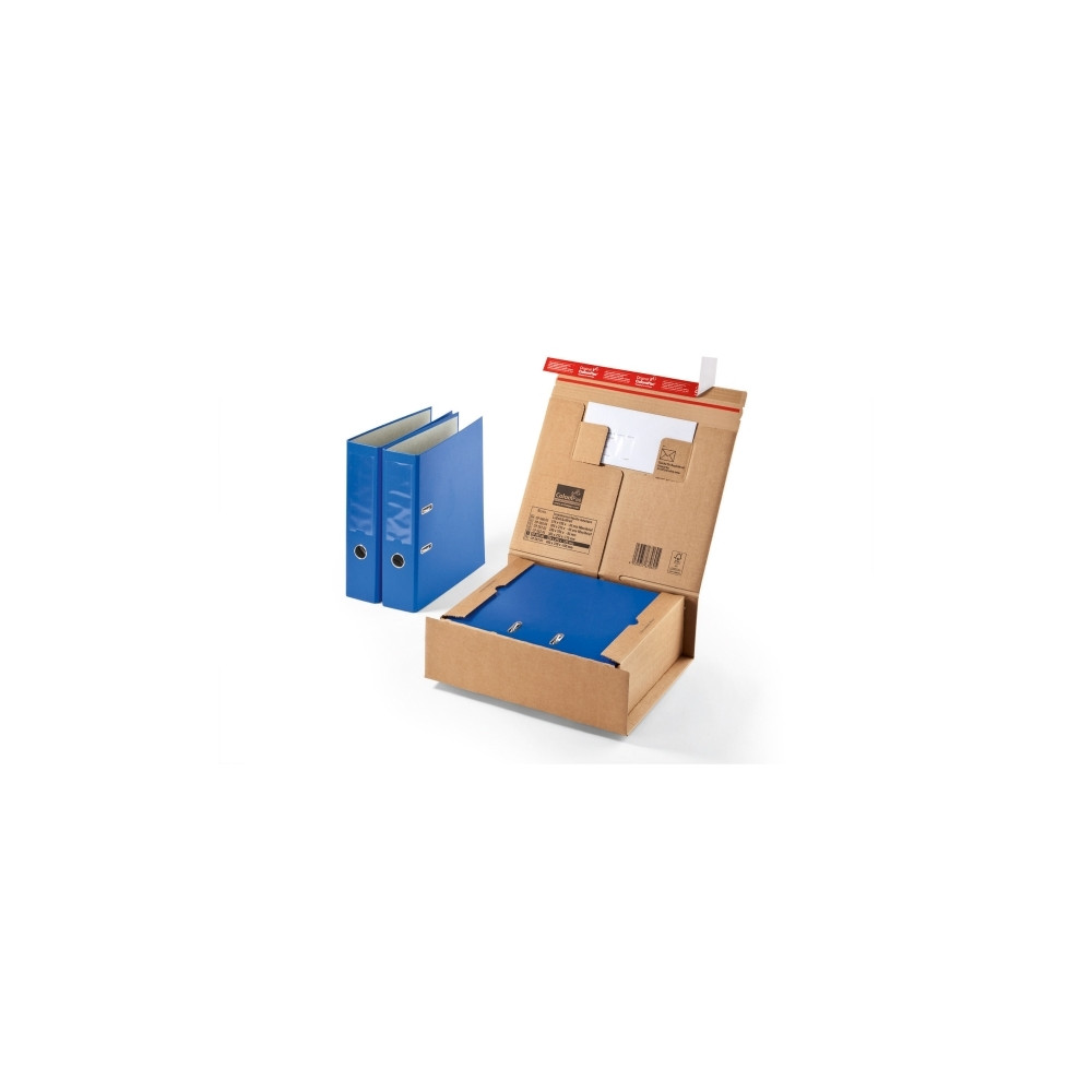 Produktbild för ColomPac CP 067 - brevlåda - 38.5 cm x 31.5 cm x 13 cm - brun - paket med 20