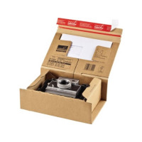 Produktbild för ColomPac CP 067 - brevlåda - 38.5 cm x 31.5 cm x 13 cm - brun - paket med 20