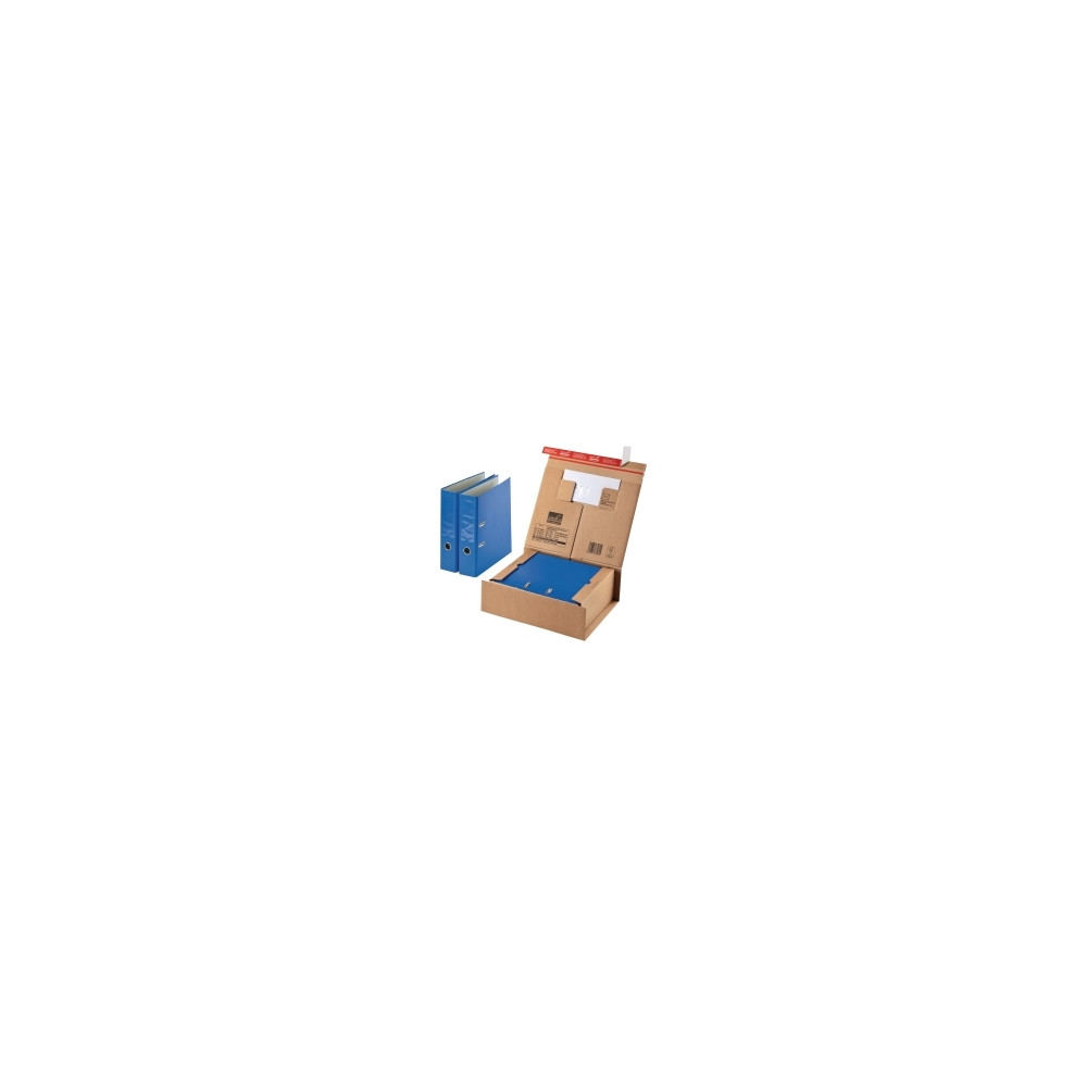 Produktbild för ColomPac CP 067 - brevlåda - 38.5 cm x 31.5 cm x 13 cm - brun - paket med 20