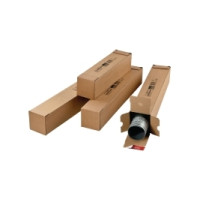 Produktbild för ColomPac CP 072 - poströr - 88.5 cm x 11.5 cm x 11.5 cm - brun - paket med 10